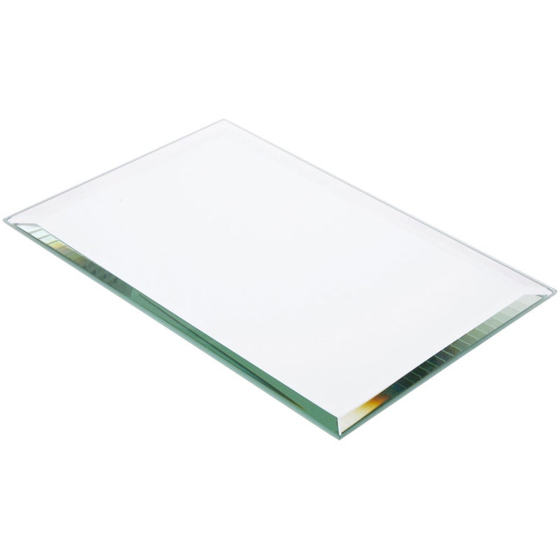 Plymor Plymor 6 x 9 Rectangle 5mm Thick Beveled Glass Mirror 