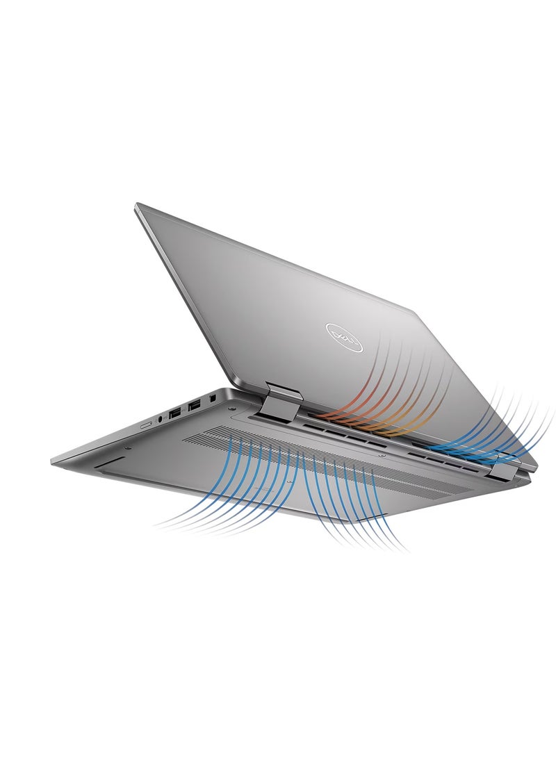 DELL Latitude 7440 Laptop With 14 Inch Full HD (1920X1080) Display,Core i7-1355U Processor/16GB DDR5/512GB SSD/Windows 11 Pro/ English/Arabic silver - Image 5