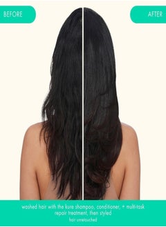 amika Amika The Kure Bond Repair Shampoo – Strengthening & Restorative Formula for Damaged, Brittle, or Chemically Treated Hair, Sulfate-Free & Color-Safe, 275ml  - Image 3