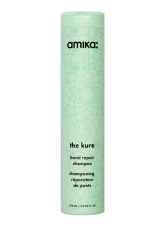 amika Amika The Kure Bond Repair Shampoo – Strengthening & Restorative Formula for Damaged, Brittle, or Chemically Treated Hair, Sulfate-Free & Color-Safe, 275ml  - Image 1