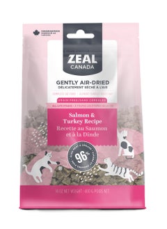 zeal Zeal Gently Air-Dried Salmon and Turkey Recipe for Cats 14oz/400g  - Image 1