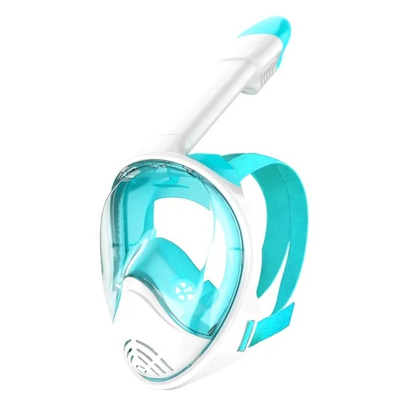 Bluejw Dry Diving Swimming Free To Breathing 180 Wide View Anti Leak Full Face Snorkel - Image 5