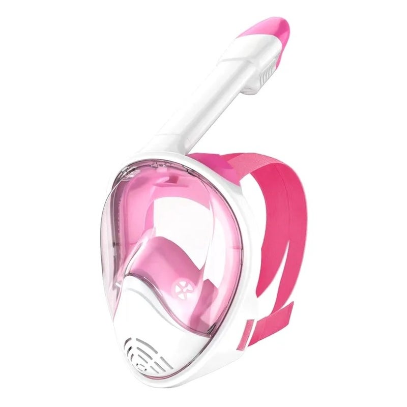 Bluejw Dry Diving Swimming Free To Breathing 180 Wide View Anti Leak Full Face Snorkel - Image 4
