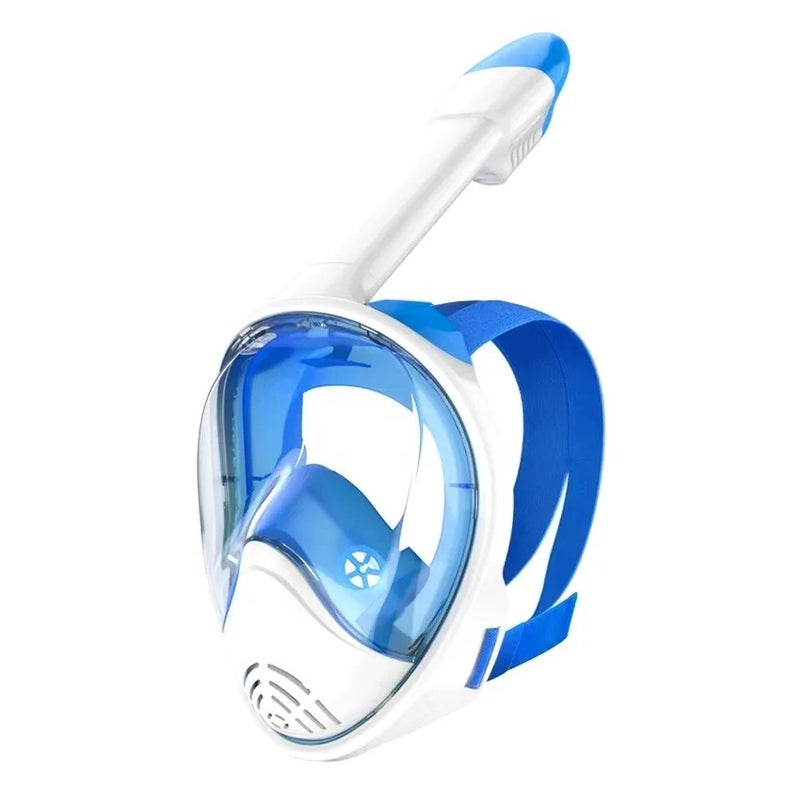 Bluejw Dry Diving Swimming Free To Breathing 180 Wide View Anti Leak Full Face Snorkel - Image 3