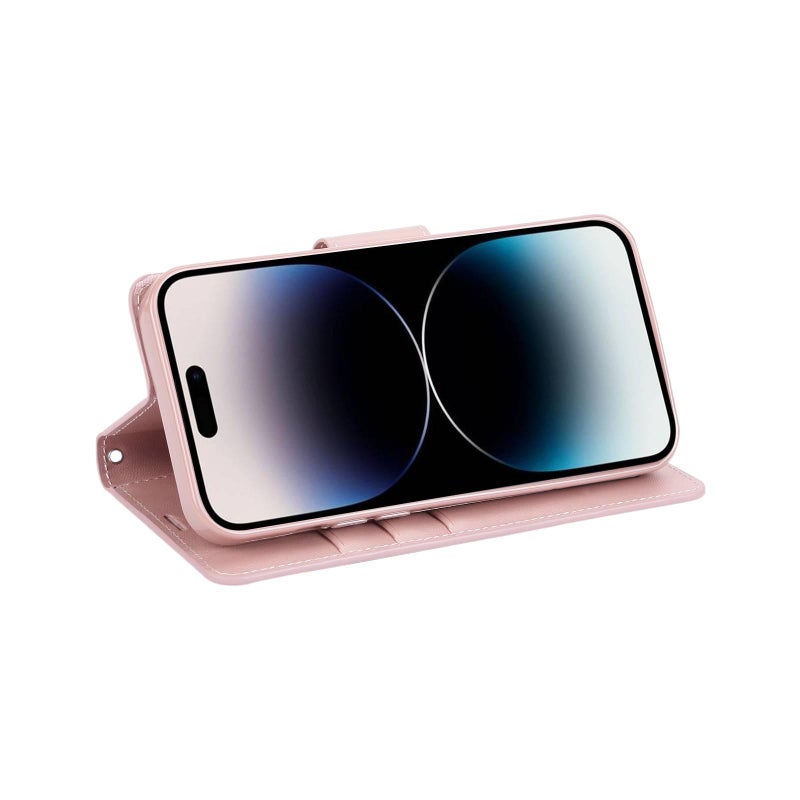 BB غطاء هاتف بTPU لـ redminote13pro/pocom6pro مع حامل بطاقات وحامل قائم مع مغناطيس قوي باللون أسود مغناطيسي بوظيفة حامل من مادة TPU باللون الأسود باللون الأحمر - Image 4