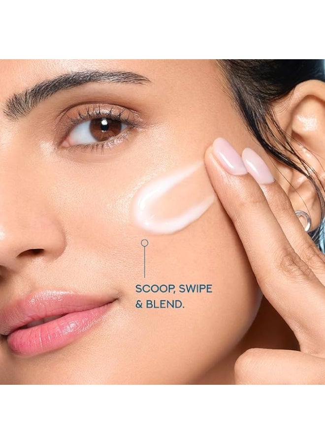 PONDS POND'S Super Light Gel Oil Free Face Moisturizer 100 ml | With Hyaluronic Acid & Vitamin E for Fresh Glowing Skin & 24 hr Hydration - Daily Use - Image 5