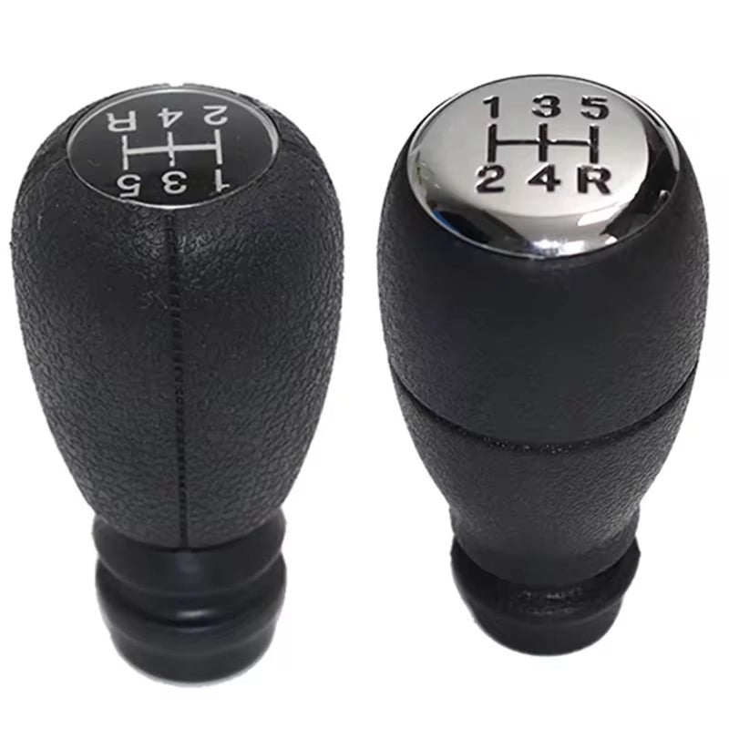 Manual Shift Knob: Black Plastic, Enhanced Grip Comfort, Natural Hand Positioning - Perfect Compatibility Gear Shift Knob for Peugeot Expert MK1 1995 to 2006 Daily Driving - Image 3