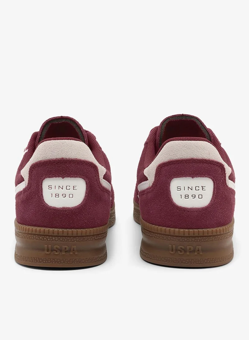 U.S. Polo Assn. 6M PERRY S GLB 6FX MEN OD_BURGUNDY Perry S Men's Casual Walking Sneakers - Burgundy for Men | Best Price UAE