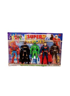 Super Heroes Action Figure Set Justice League DC And Power Ranger