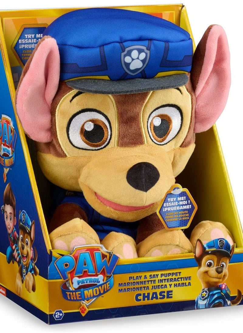 PAW PATROL Paw Patrol Movie Play & Say Puppet - Chase 1602/1600  - Image 1