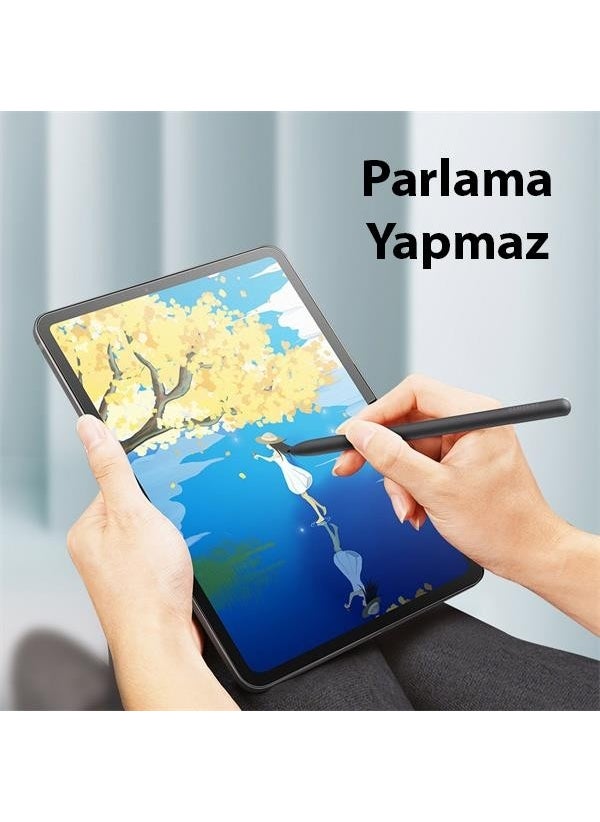 Polhammobile - Polham Samsung Galaxy Tab S8, S7 Plus and S7 Fe Compatible 0.15MM Full Coverage Shock Absorbing Screen Protector - Image 1