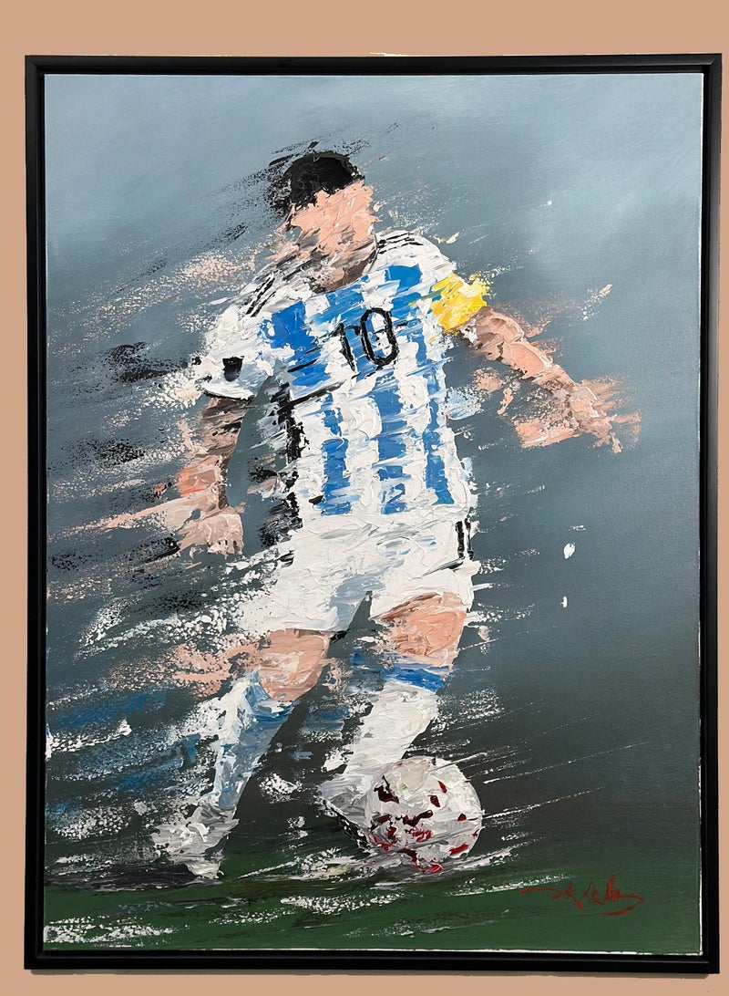 رسم يدوي - لاعب كرة قدم  - Image 2