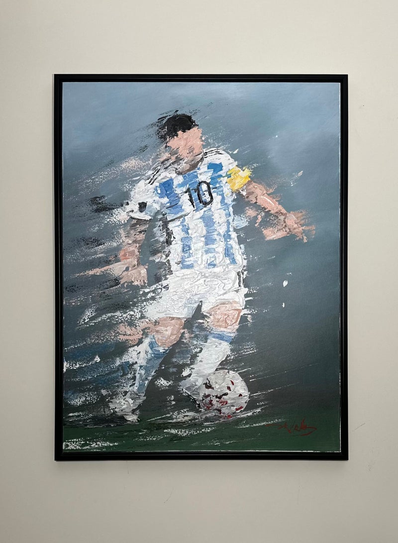 رسم يدوي - لاعب كرة قدم  - Image 1