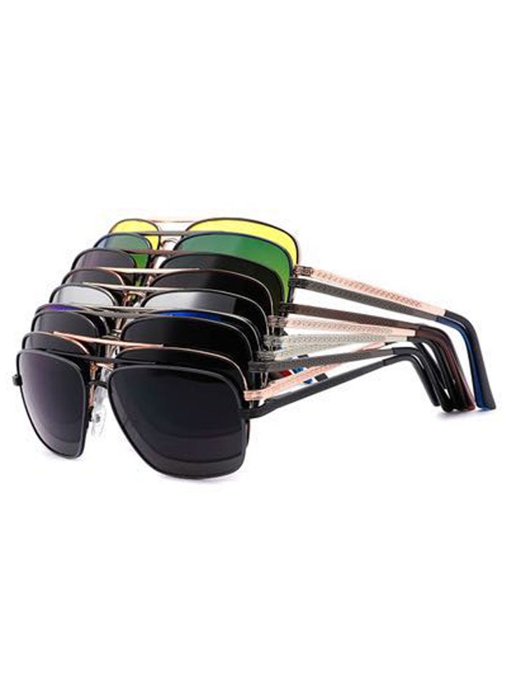 Rectangular Polarized Sunglasses For Men And Women