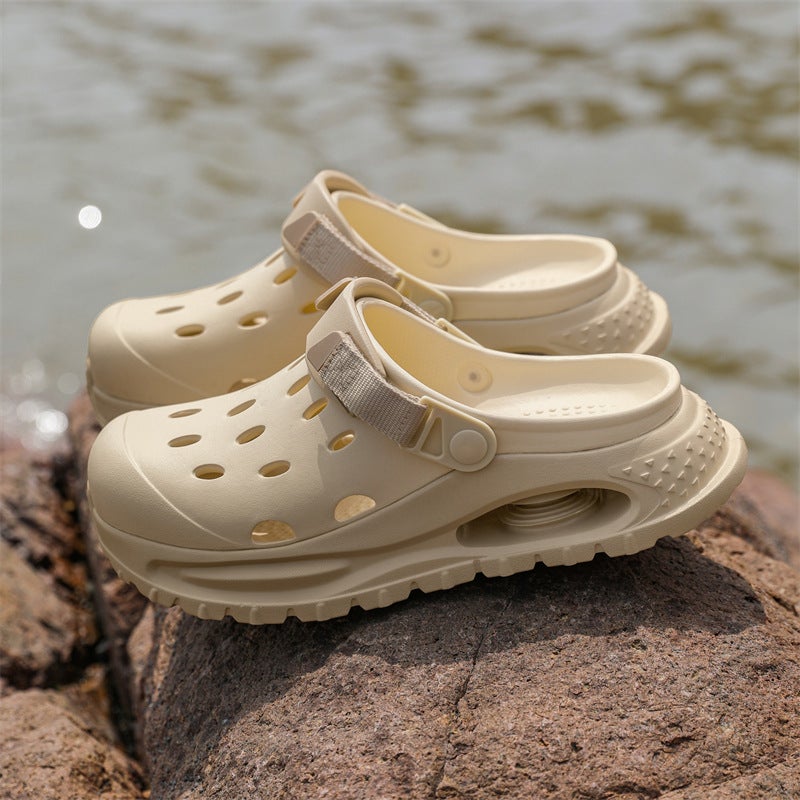 Style Slippers For Men, High-End Outdoor Sports Support, Non-Slip Beach Thick-Soled Sandals - Image 5