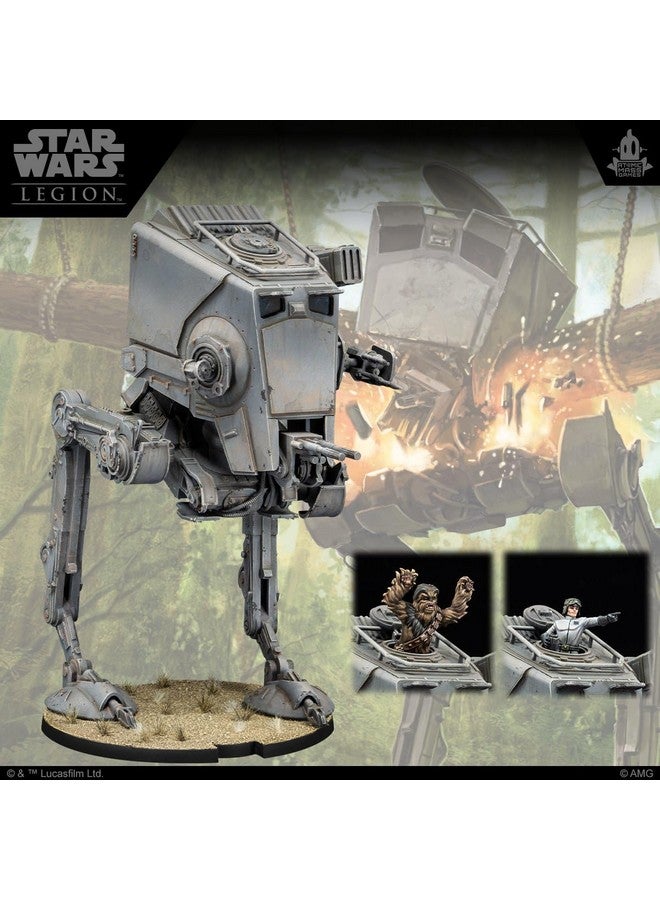 Atomic Mass Games Star Wars: Legion at-ST Walker Unit Expansion - Enhanced Firepower! Tabletop Miniatures Game, Strategy Game for Kids and Adults, Ages 14+, 2 Players, 3 Hour Playtime, Made - Image 4