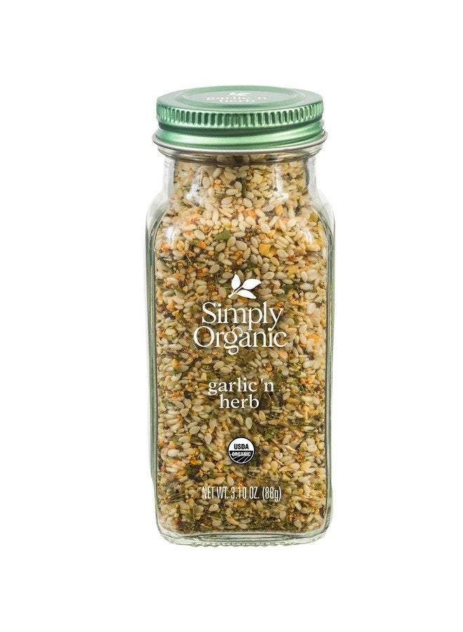Simply Organic Garlic 'N Herb, Certified Organic | 3.1 oz | Pack of 3 - Image 1
