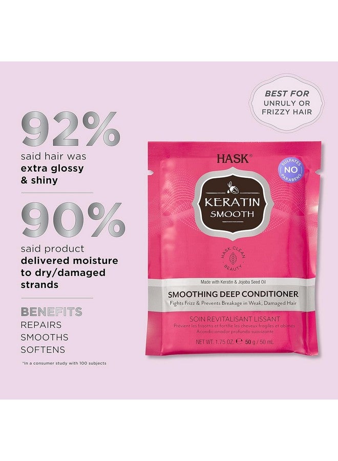 هاسك مجموعة علاج هاسك كيراتين بروتين لتنعيم الشعر وترطيبه بعمق - ٥٠ غرامًا | للشعر الجاف والمجعد والتالف | خالٍ من البارابين والسيليكون - Image 5