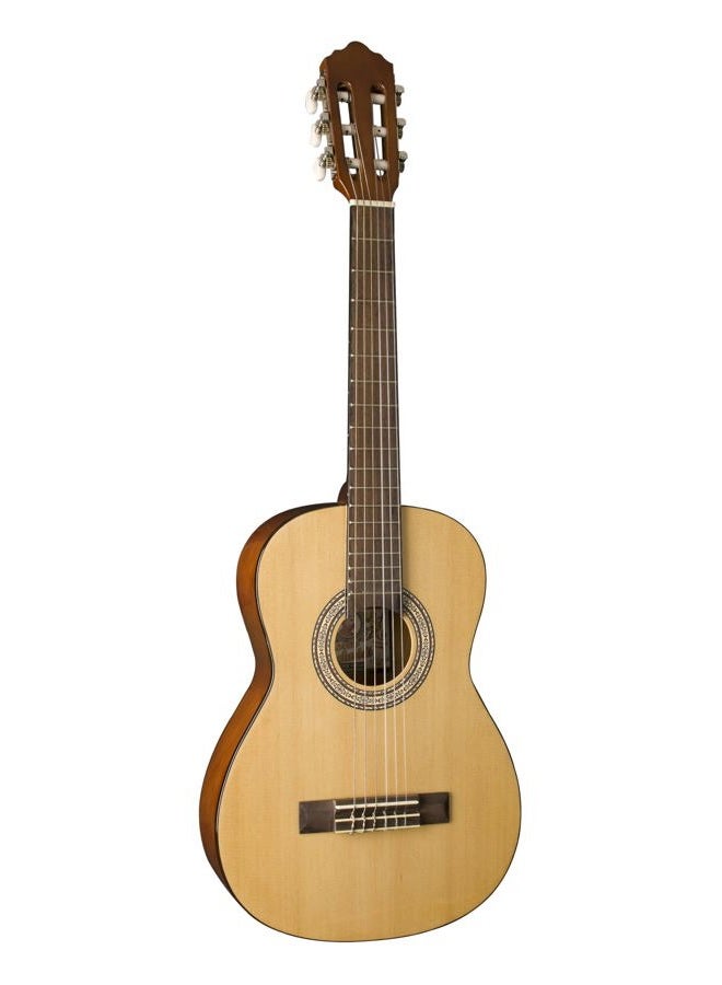 Oscar Schmidt OCHS-A-U 1/2 Size Classical Guitar. Natural (High Gloss) - Image 3