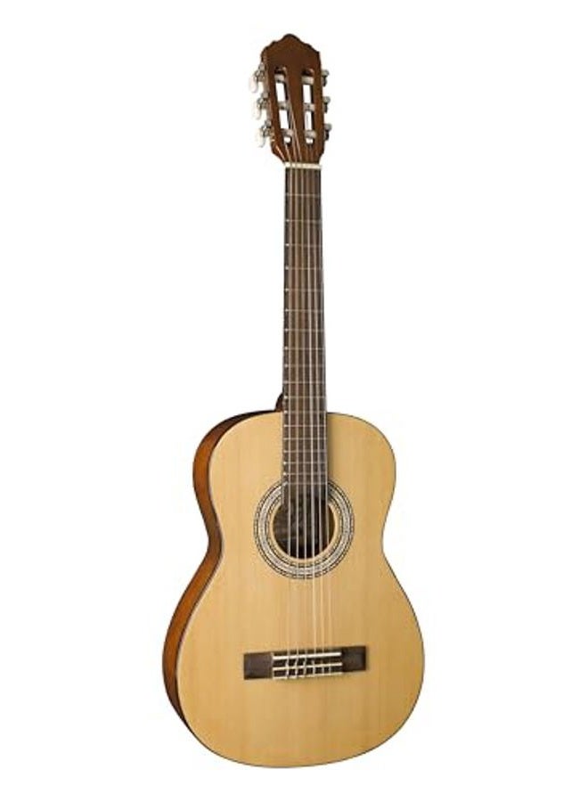 Oscar Schmidt OCHS-A-U 1/2 Size Classical Guitar. Natural (High Gloss) - Image 4
