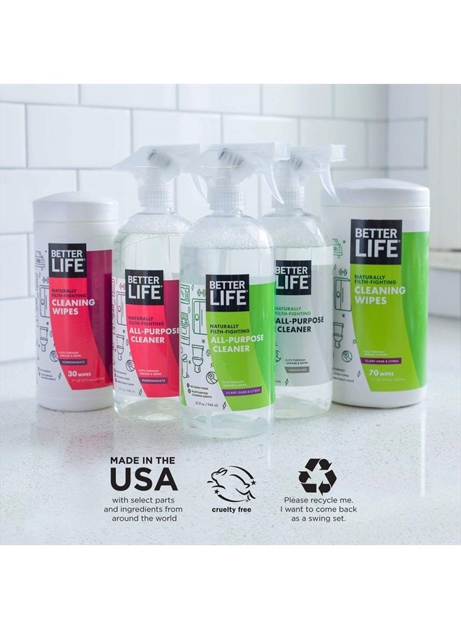 Better Life منظف متعدد الأغراض - رذاذ تنظيف منزلي ومطبخي متعدد الاستخدامات للزجاج، الأسطح، الأجهزة، الأثاث والمزيد - منظف رذاذ متعدد الأسطح - 32 أونصة (عبوة من 2) بدون رائحة - Image 5