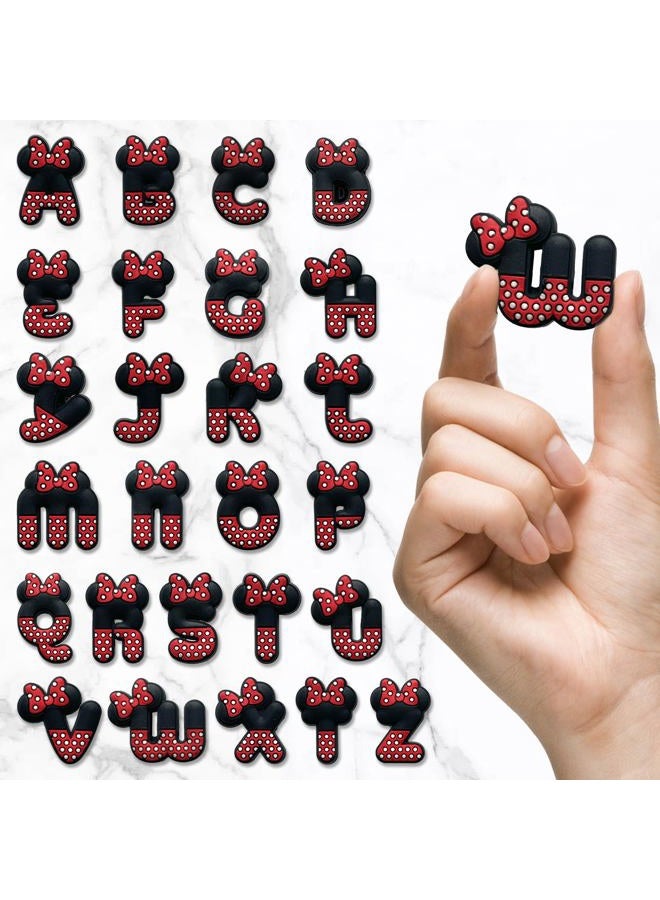 Zanerolan 26Pcs Cartoon Alphabet Shoe Decoration Charms for Croc Clog, Letter Charms Accessories for Shoes, Small, Polyvinyl Chloride, No Gemstone - Image 5