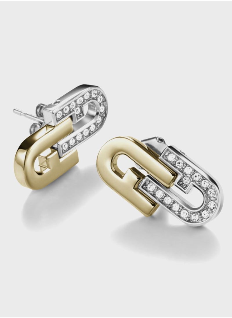 Furla Arch Drop Earrings  - Image 2