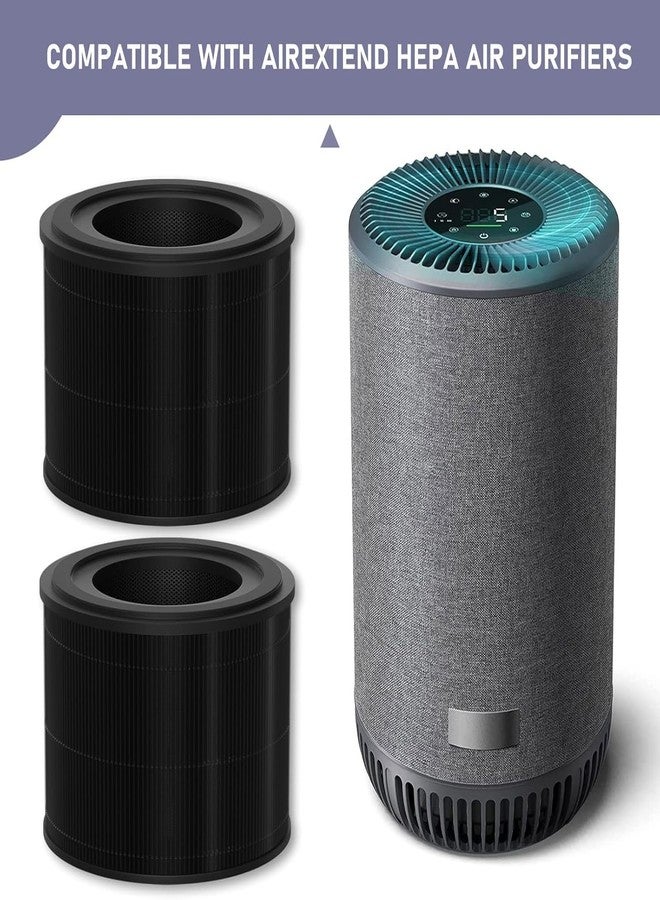 Ontheone Filter Replacement Compatible with AirExpect/AirExtend Air Cleaner Purifier JL-AP-TB01, 4-Stage Filtration High-efficiency Activated Carbon 3-IN-1 Air Clean Voc Dust, 2 Pack - Image 4