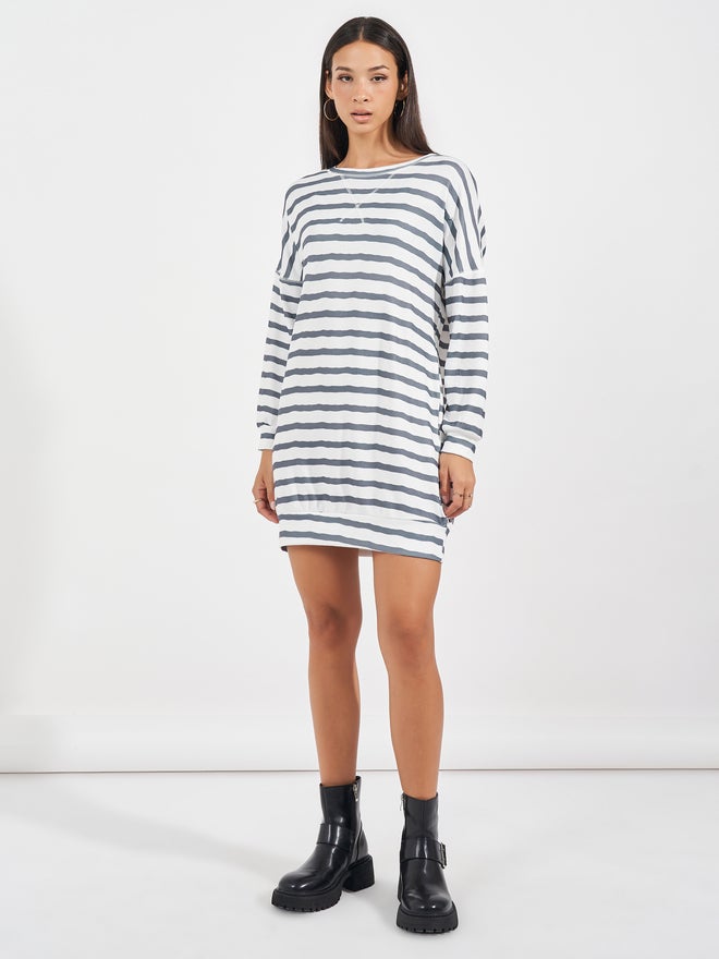 Striped T-Shirt Dress