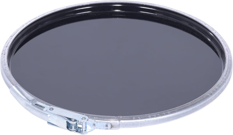 Vestil Steel Lever Lock Pail Lid for 5 Gallon Pails - Black - Image 3