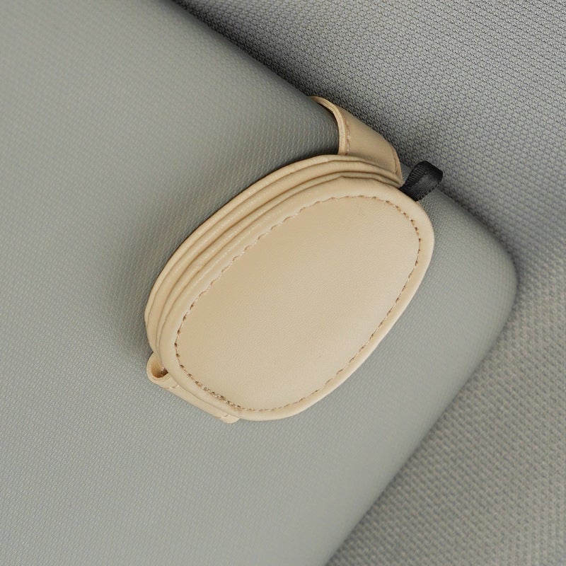 Car Glasses Holder Car Glasses Frame Sun Visor Storage Clip Magnetic Multi-Functional Sunglasses Bill Card - Image 1
