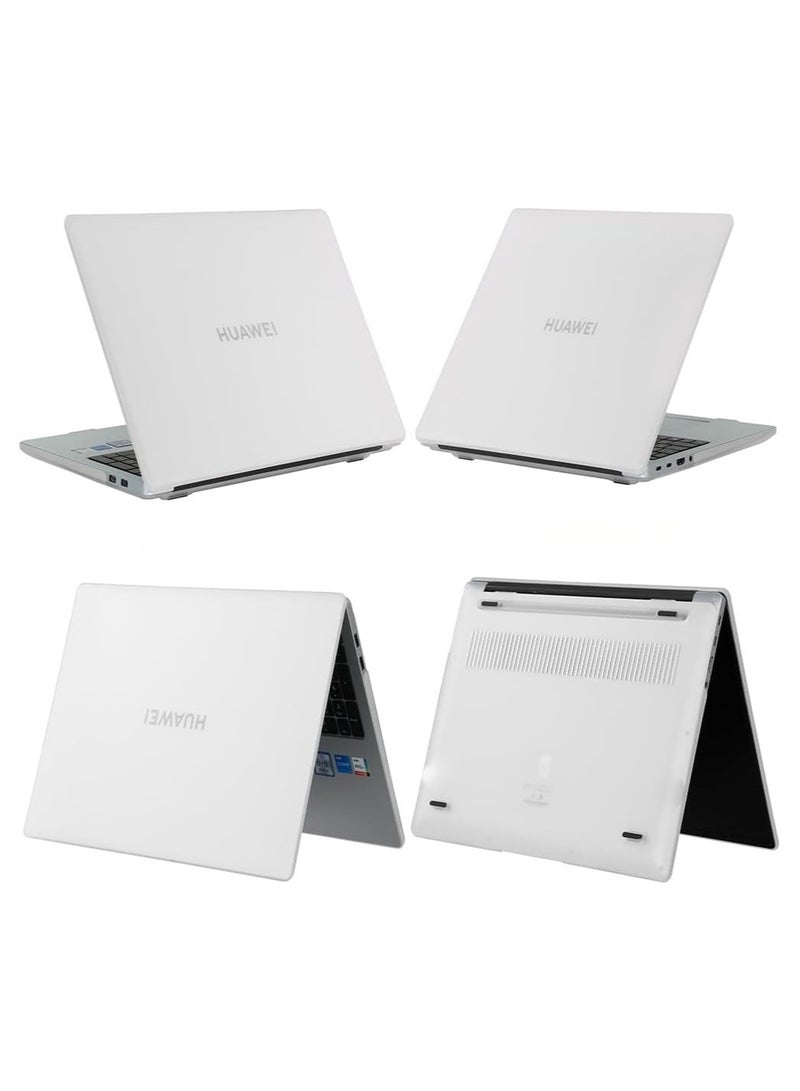 حقيبة حاسوب متوافقة مع Huawei Matebook D16 لعام 2023 و 2022، موديل 16 بوصة RLEFG-X، RLEFG-16، RLEF-X، RLEF-16، RLEF-08، غطاء صلب محمي مصنوع من PC بنسيج كريستال ولامع.