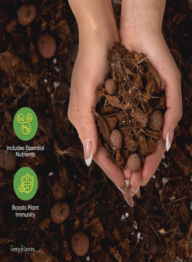veryplants Molly's Aroid Mix - Premium Soilless Potting Mix for Houseplants - Fast Draining, Chunky & Easier to Water vs. Soil for Indoor Plants - with Bark, Coco Chips, Worm Castings, Mycorrhizae 3 Dry Quarts - Image 4
