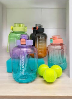 SportQ ®Sports Water Bottles 1600ml with Removable Straw, BPA Free & Leakproof Motivational Large Water Bottle with Time Marker for Fitness, Gym,  - Image 2