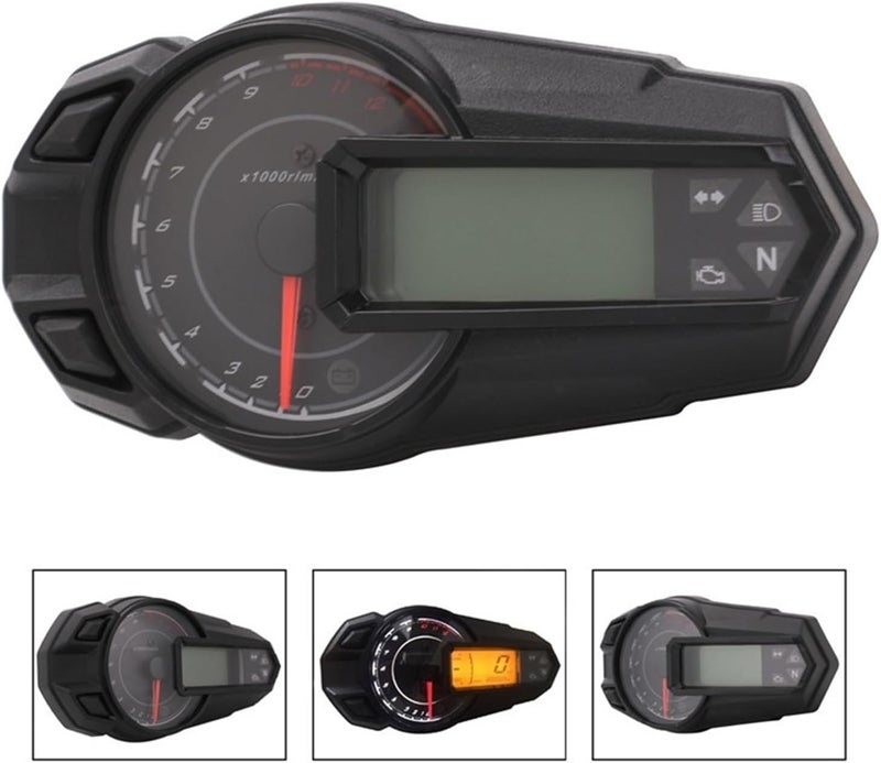 QASULER Motorcycle Speedometer with Backlight - Image 2