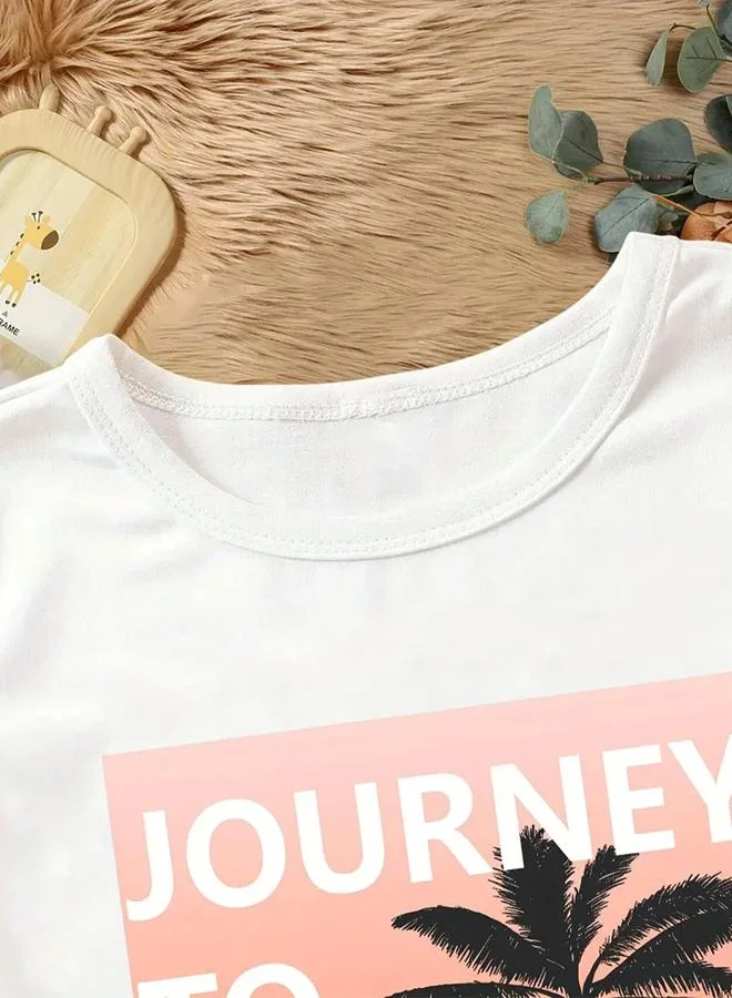 Take Two Take Two Boys Graphic T-Shirt and Shorts Set