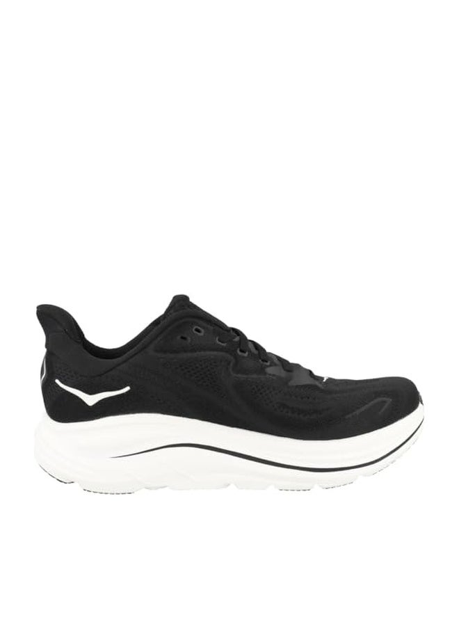 Hoka Men's Clifton 10 Sneaker, Black/White - Image 1