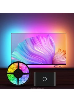 2023 Hot Sale LED Backlight For TV HDMI Sycn Box Music Sync Screen Smart Strip Light Works With Alexa And Google Assistant