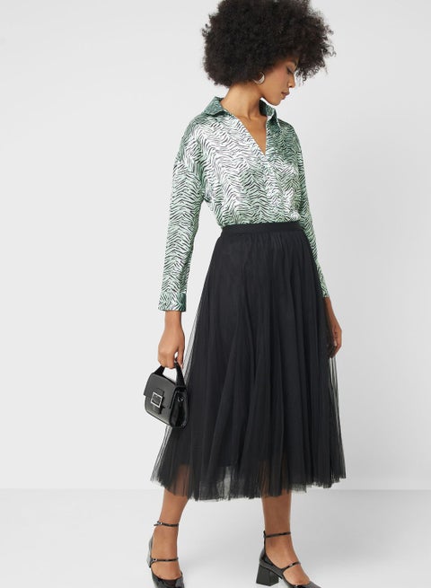 Tulle A-Line Skirt