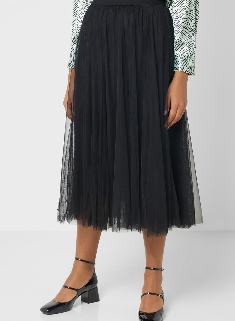 Tulle A-Line Skirt