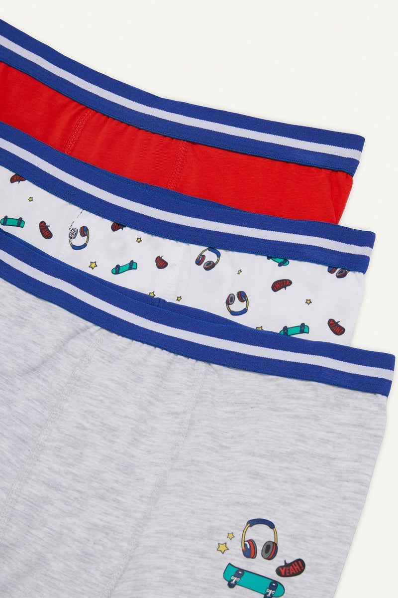DeFacto Boy 3 piece Printed Boxer  - Image 4
