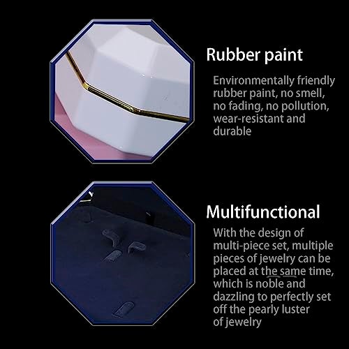 HSLFUAI Necklace Box with Led,Jewelry Box for Necklace, Large Necklace Box,Jewelry Gift Box for Wedding, Birthday, Valentine' Day, Mother'S Day, Christmas,Black Velvet Interior Necklace Organizer - Image 5