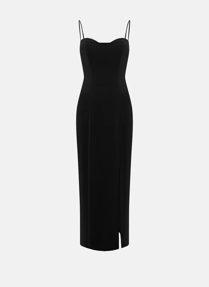 Lichi  Maxi bodycon dress with thin straps for Women | Best Price UAE