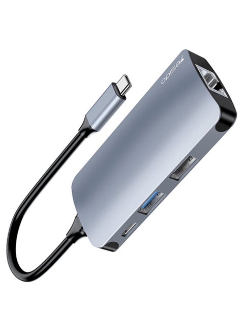 6 in 1 USB C to Multiport Adapter/HUB