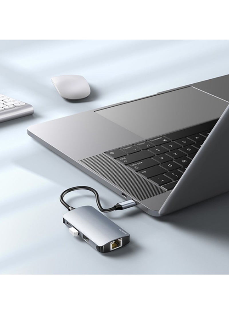 6 in 1 USB C to Multiport Adapter/HUB