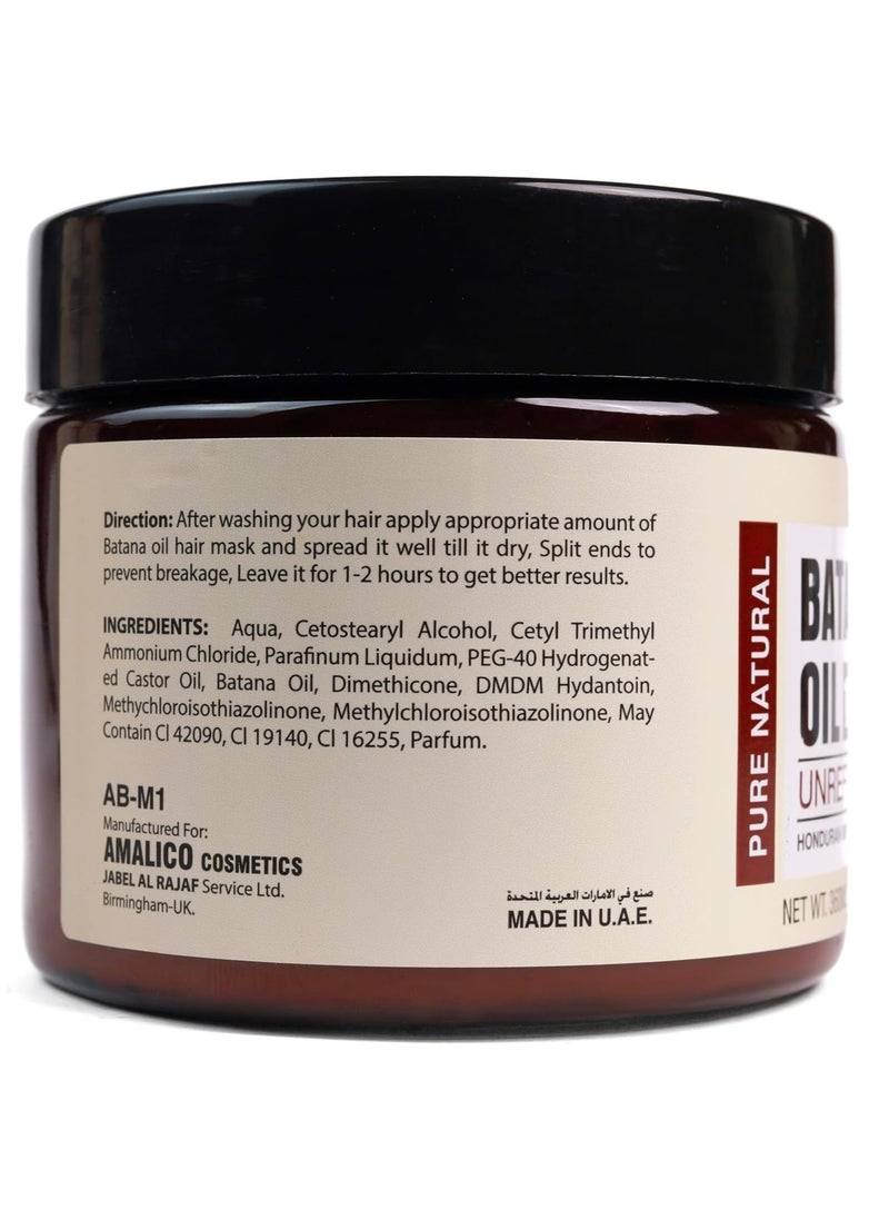 AMALICO Batana Oil 100% Unrefined Hair Cream 360ml  - Image 2
