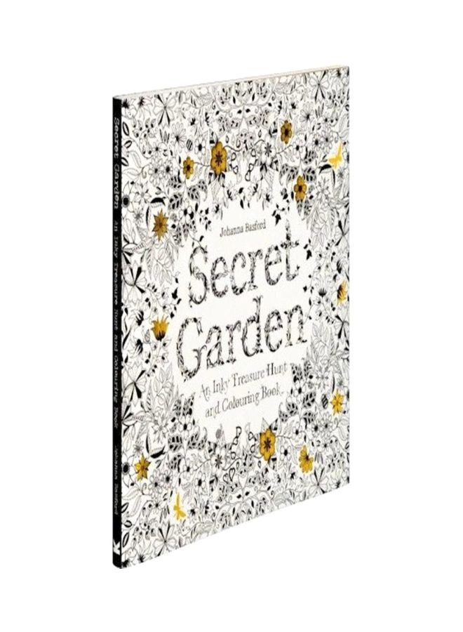 Secret Garden An Inky Treasure Hunt And Coloring Book 18.5cm - Image 2