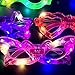M.best 24pcs LED Light Up Glasses for Kids Glow in The Dark Party Favors 6 Shapes Flashing Glow Eyewear for Boys Girls Birthday Gifts Goodie Bag Christmas Stocking Stuffers Treasure Box Classroom Prizes - Image 4