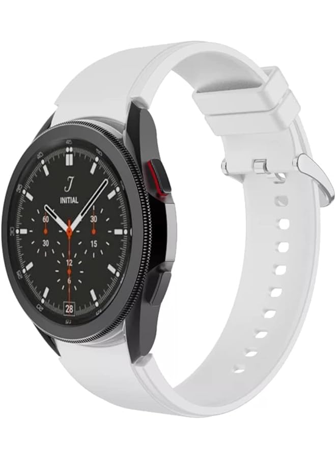 دادو سوار سيليكون بديل متوافق مع ساعة سامسونج جالاكسي 6 كلاسيك 47 43 مم 5 برو 45 مم 4 كلاسيك 46 42 مم ساعة 6 5 4 44 40 مم تصميم حزام خاص بدون فجوة - Image 2