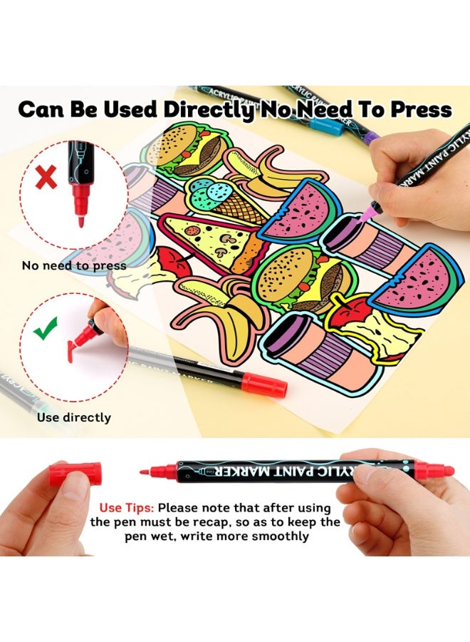 Mom lover Children's cotton cartoon graffiti pajama set with marker pen, DIY mermaid pattern colorful pajama set  - Image 5